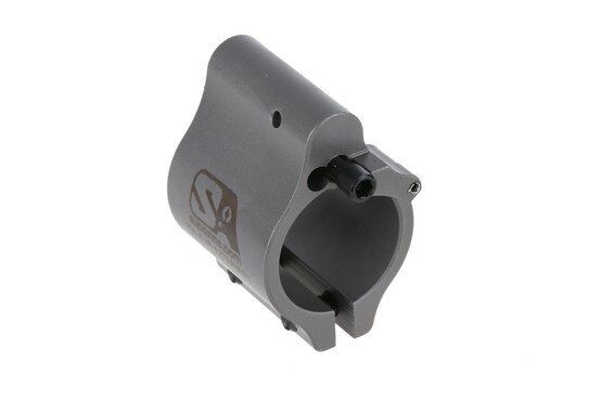 The Superlative Arms clamp on gas block features 30 clicks of adjustability